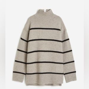 Oversized Turtleneck Sweater